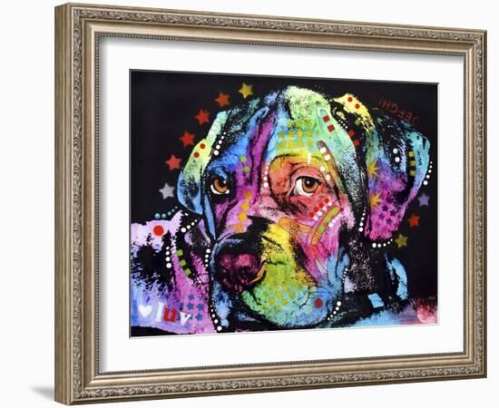 Young Mastiff-Dean Russo-Framed Giclee Print