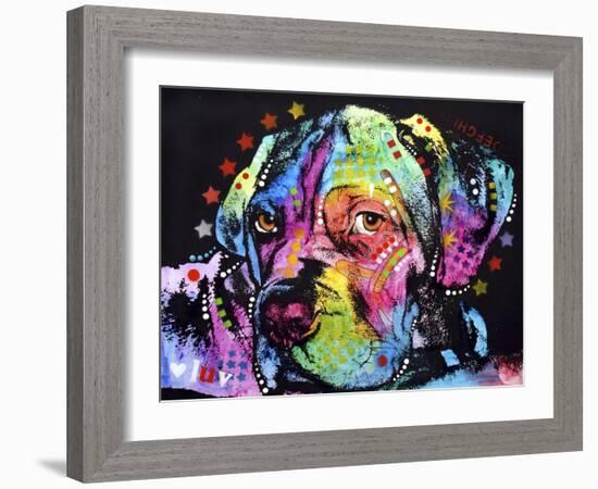 Young Mastiff-Dean Russo-Framed Giclee Print