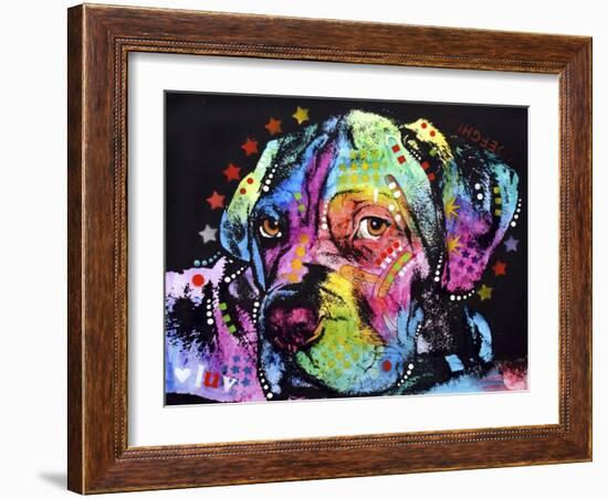 Young Mastiff-Dean Russo-Framed Giclee Print