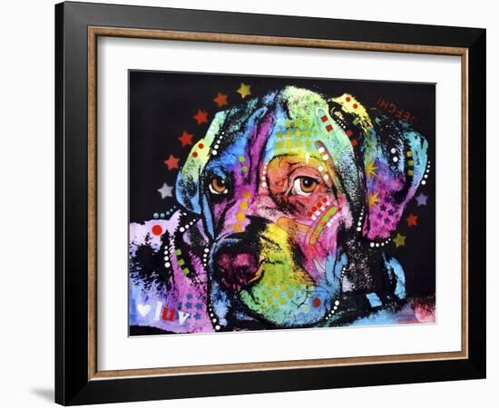 Young Mastiff-Dean Russo-Framed Giclee Print