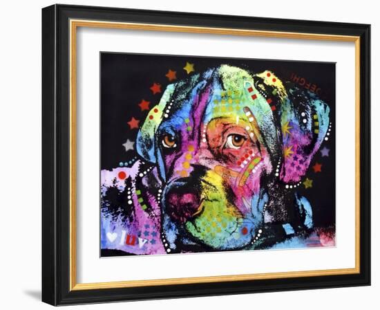 Young Mastiff-Dean Russo-Framed Giclee Print