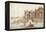 Young Men Playing Pelota Inside the Baths of Diocletian-Sebastian Vrancx-Framed Premier Image Canvas