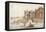 Young Men Playing Pelota Inside the Baths of Diocletian-Sebastian Vrancx-Framed Premier Image Canvas