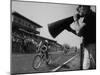 Young Men Racing in De Pauw University's "Little 500" Bike Race-null-Mounted Photographic Print