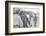 Young men who have been drafted wait in line to be processed into the US Army at Fort Jackson, SC-Warren K. Leffler-Framed Photographic Print