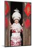 Young Miao Woman Wearing Traditional Costumes and Silver Jewellery, Guizhou, China-Nadia Isakova-Mounted Photographic Print
