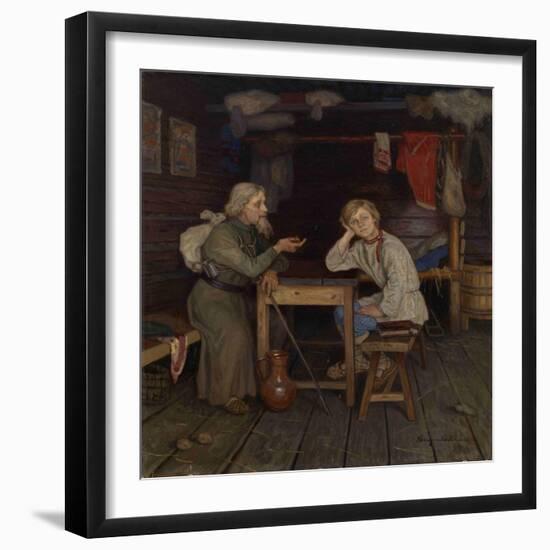 Young Monk, 1889-Nikolai Petrovich Bogdanov-Belsky-Framed Giclee Print