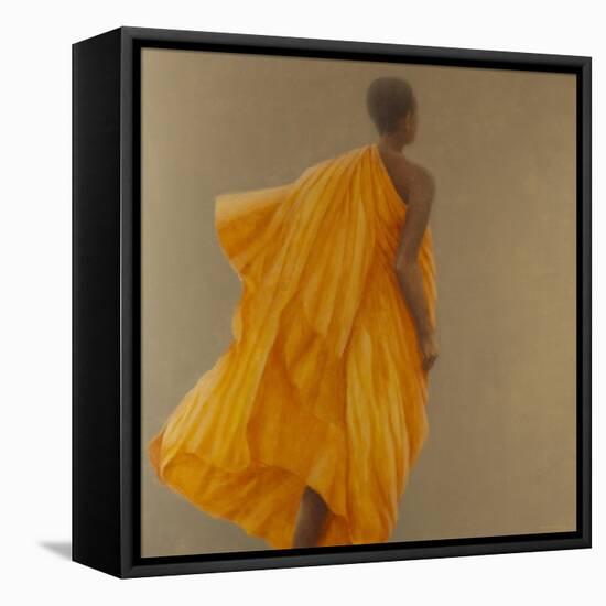 Young Monk Sri Lanka, 2010-Lincoln Seligman-Framed Premier Image Canvas