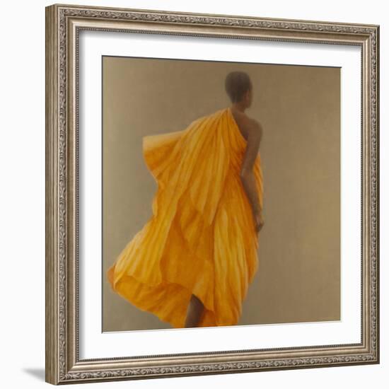 Young Monk Sri Lanka, 2010-Lincoln Seligman-Framed Giclee Print