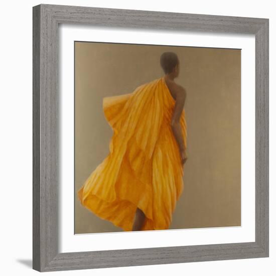 Young Monk Sri Lanka, 2010-Lincoln Seligman-Framed Giclee Print