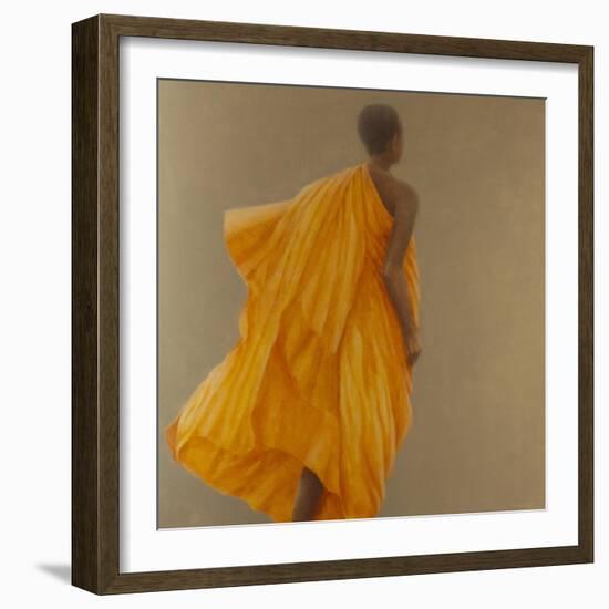 Young Monk Sri Lanka, 2010-Lincoln Seligman-Framed Giclee Print