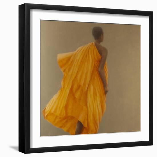 Young Monk Sri Lanka, 2010-Lincoln Seligman-Framed Giclee Print