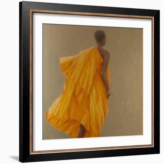 Young Monk Sri Lanka, 2010-Lincoln Seligman-Framed Giclee Print