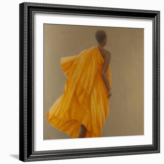 Young Monk Sri Lanka, 2010-Lincoln Seligman-Framed Giclee Print