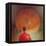 Young Monk with Gong-Lincoln Seligman-Framed Premier Image Canvas