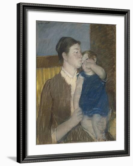 Young Mother, 1888-Mary Cassatt-Framed Giclee Print