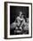 Young Mother Hugging One of Her Sons-Mark Kauffman-Framed Photographic Print