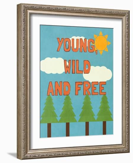 Young Mountains I-Sd Graphics Studio-Framed Art Print