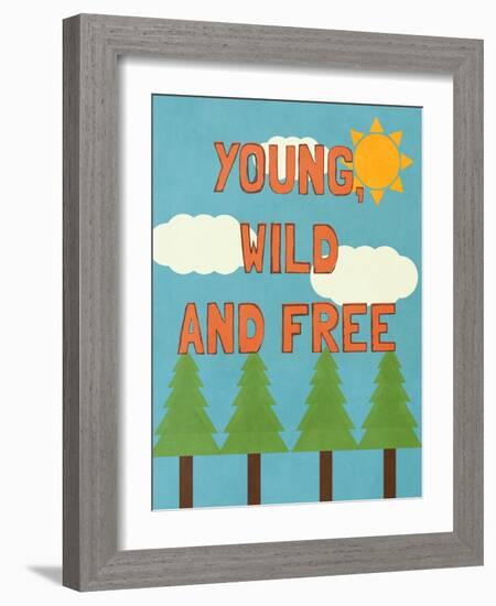 Young Mountains I-Sd Graphics Studio-Framed Art Print