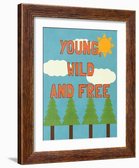 Young Mountains I-Sd Graphics Studio-Framed Art Print