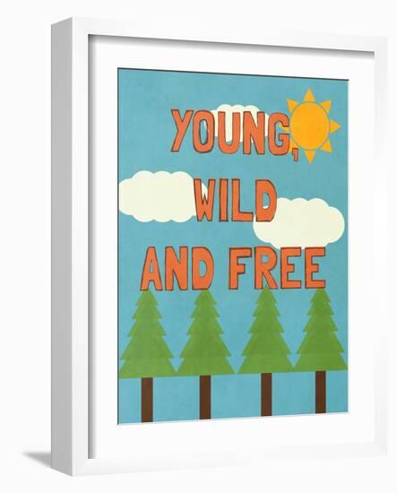 Young Mountains I-Sd Graphics Studio-Framed Art Print