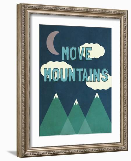 Young Mountains II-Sd Graphics Studio-Framed Art Print