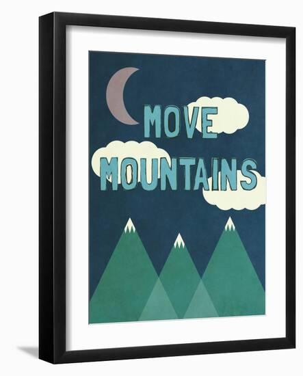 Young Mountains II-Sd Graphics Studio-Framed Art Print