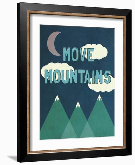 Young Mountains II-Sd Graphics Studio-Framed Art Print