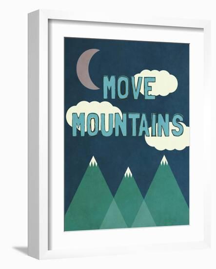 Young Mountains II-Sd Graphics Studio-Framed Art Print