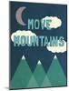 Young Mountains II-Sd Graphics Studio-Mounted Art Print