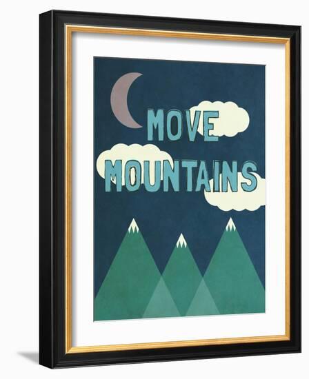 Young Mountains II-Sd Graphics Studio-Framed Art Print