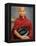 Young Myanmar Buddhist Monk Smiles Broadly as He Waits for Donations Early on a Yangon Street-null-Framed Premier Image Canvas