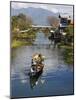 Young Novitiate Travels by Boat to His Induction as Novice Buddhist Monk, Lake Inle, Burma, Myanmar-Nigel Pavitt-Mounted Photographic Print