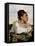 Young Orphan Girl in the Cemetery-Eugene Delacroix-Framed Premier Image Canvas