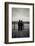 Young orthodox Jews, boys in front of New York Skyline, Williamsburg, Brooklyn, New York, USA-Andrea Lang-Framed Photographic Print