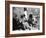 Young Parisian Musicians Enjoying an Impromptu Outdoor Concert on the Banks of the Seine River-Alfred Eisenstaedt-Framed Photographic Print