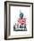 Young Patriots - Child Life-Keith Ward-Framed Giclee Print