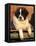 Young Pyrenean Mastiff Resting-Adriano Bacchella-Framed Premier Image Canvas