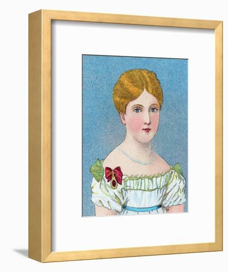 'Young Queen Victoria, then Princess Alexandrina Victoria of Kent', c1829 (c1902)-Unknown-Framed Giclee Print