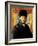 Young Rabbi from Nadorna-Isidor Kaufmann-Framed Art Print