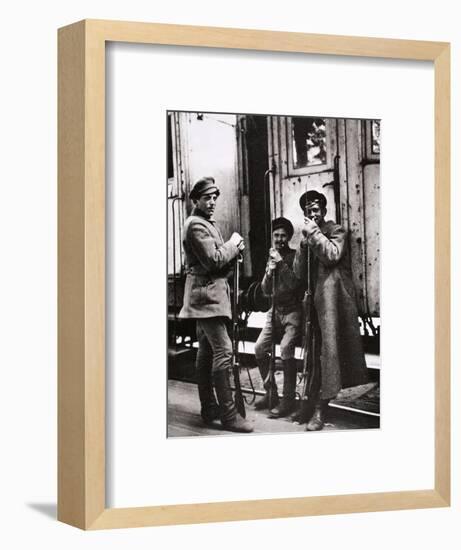 Young Red Guards, Russia, c1917-c1923(?)-Unknown-Framed Photographic Print