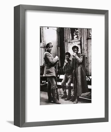 Young Red Guards, Russia, c1917-c1923(?)-Unknown-Framed Photographic Print