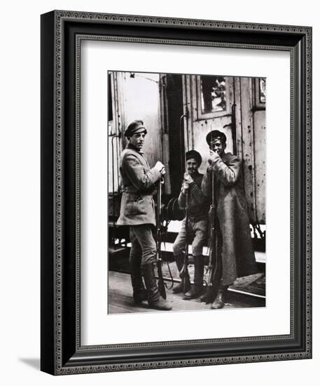 Young Red Guards, Russia, c1917-c1923(?)-Unknown-Framed Photographic Print