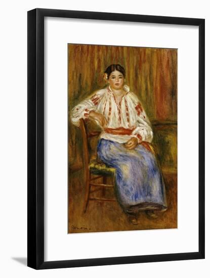 Young Romanian, 1914-Pierre-Auguste Renoir-Framed Giclee Print