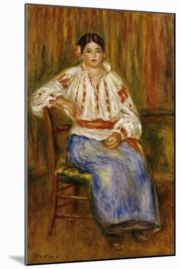 Young Romanian, 1914-Pierre-Auguste Renoir-Mounted Giclee Print