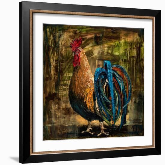 Young Rooster II-Jodi Monahan-Framed Art Print