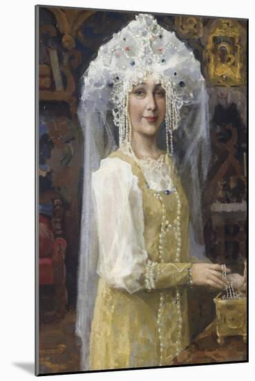 Young Russian Bride-Victor Mikhailovich Vasnetsov-Mounted Giclee Print
