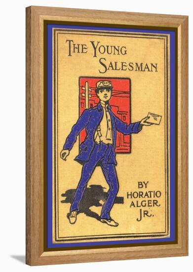 Young Salesman-null-Framed Stretched Canvas