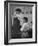 Young School Teacher Explaining to a Little Chinese Boy the Writings on Card That She Is Holding-null-Framed Photographic Print