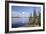 Young Scots Pine Trees (Pinus Sylvestris) Growing Near Rocky Shore of Lake Saimaa-Nick Upton-Framed Photographic Print